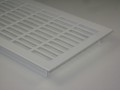 L�ftungsblech L�ftungsgitter Lochblech 250x110 Weiss gepulvert