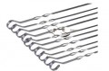Grill Edelstahl Schaschlik Spie�e, 550mm x 2mm